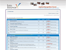 Tablet Screenshot of forum.fotobounce.com