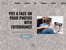 Tablet Screenshot of fotobounce.com